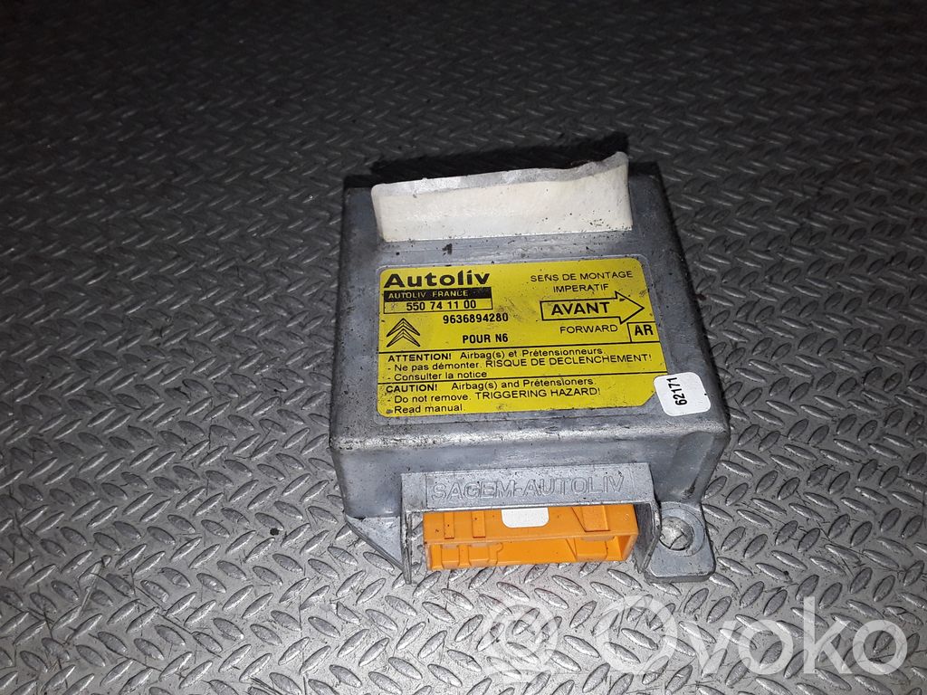 Citroen Xsara Module de contrôle airbag 