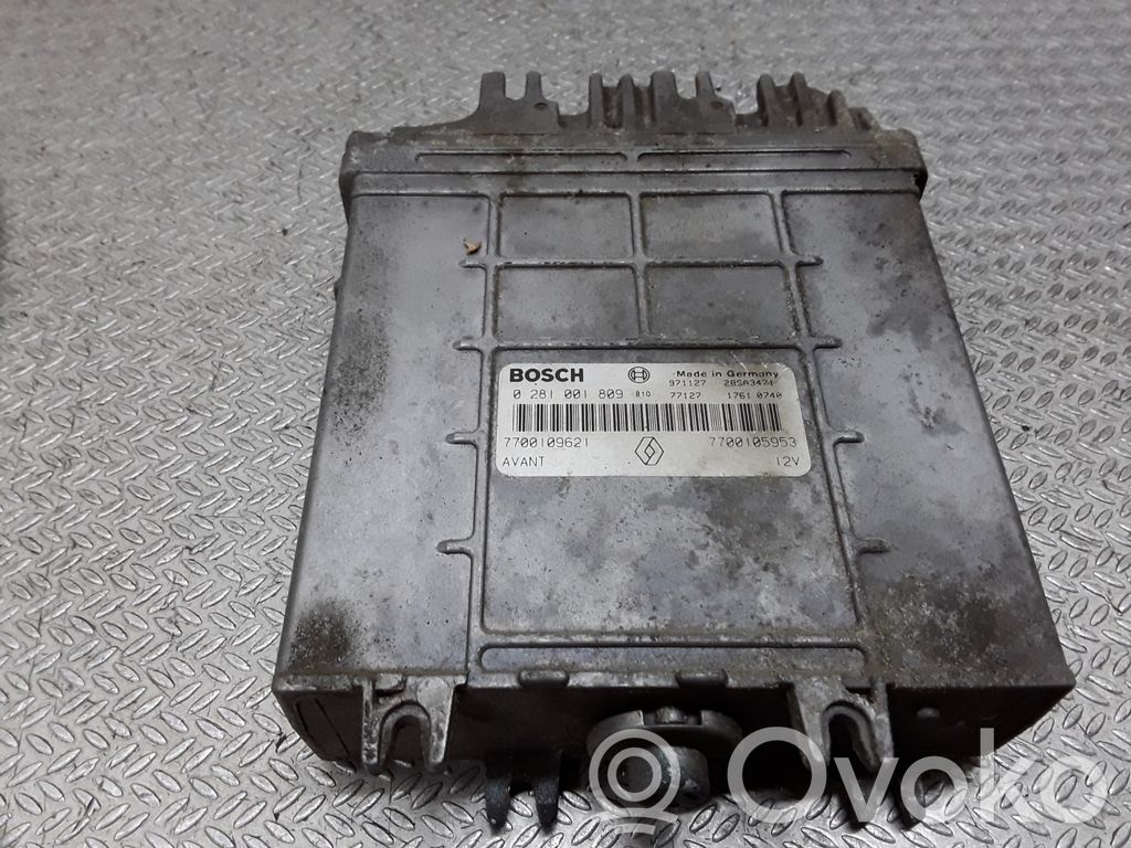 Engine control unit/module   0281001809,7700109621