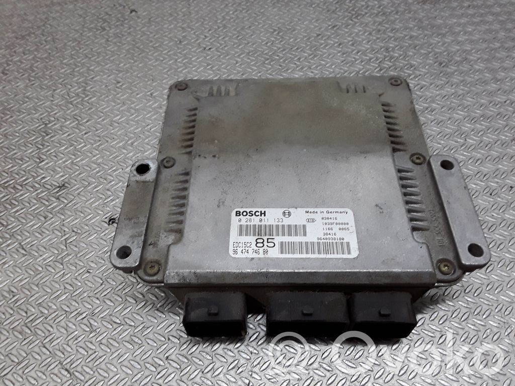 Unidad de control/módulo del motor   0281011133,9647474680