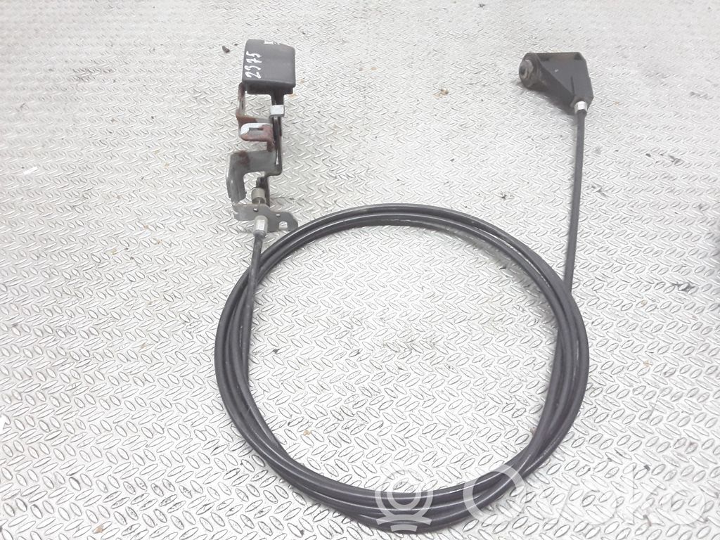 Fuel cap flap release cable
