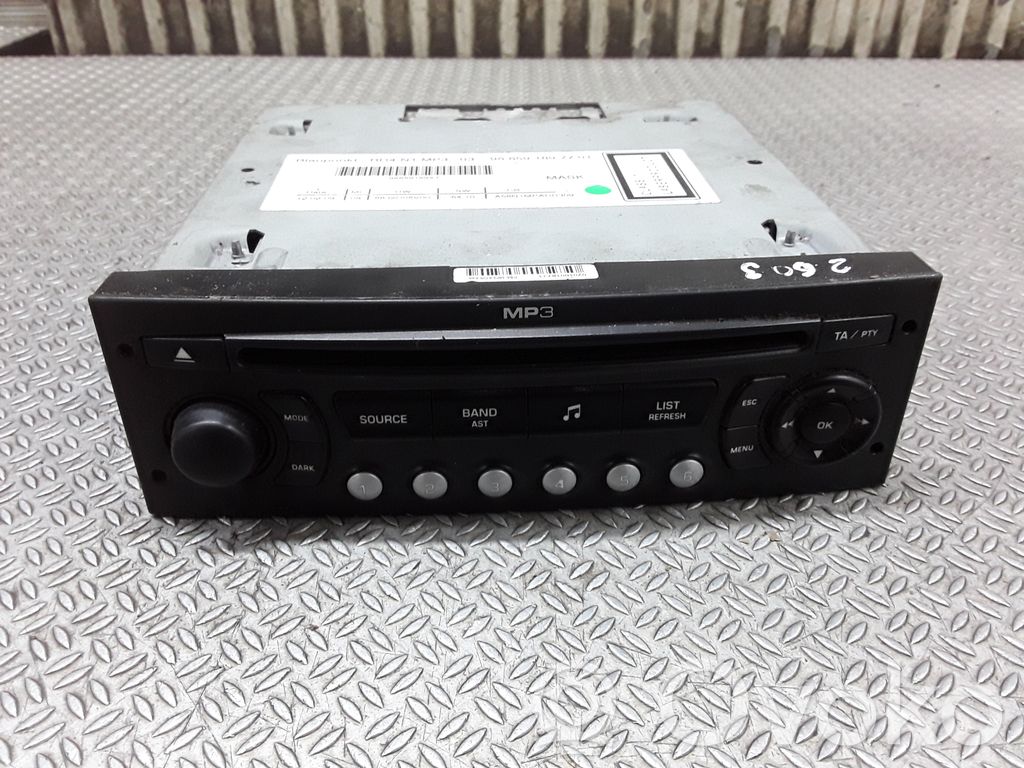 Citroen C3 Picasso Panel / Radioodtwarzacz CD/DVD/GPS 