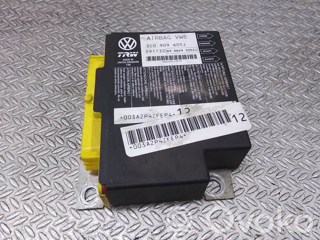 Volkswagen PASSAT B6 Centralina/modulo airbag