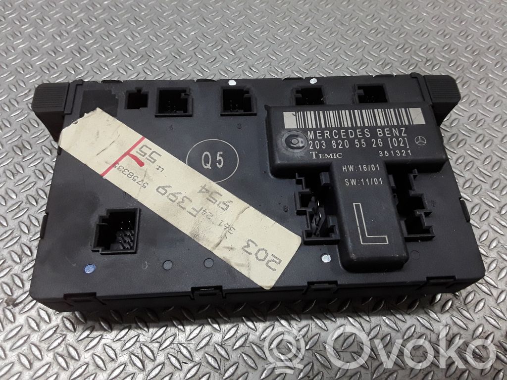 Mercedes-Benz E W211 Centralina/modulo portiere