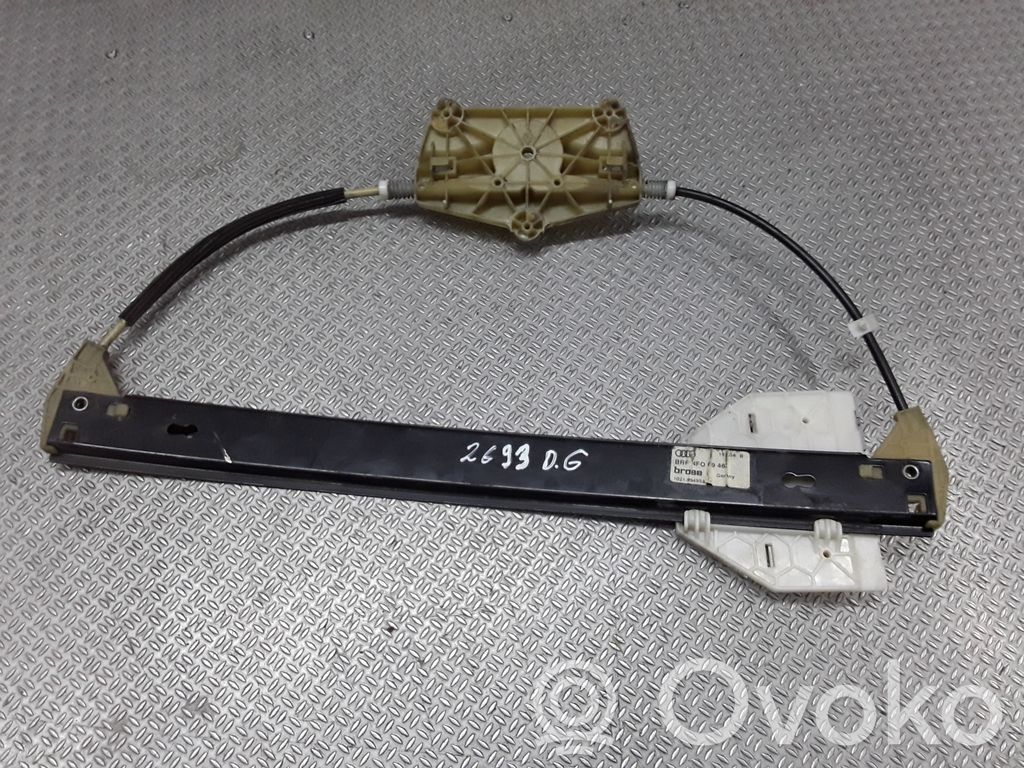 Macara geam spate fără motor   4F0839462