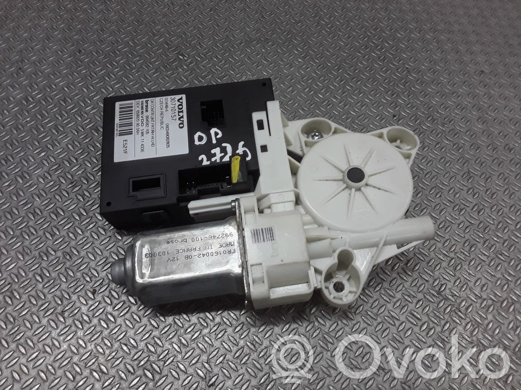 Front door window regulator motor   30710157