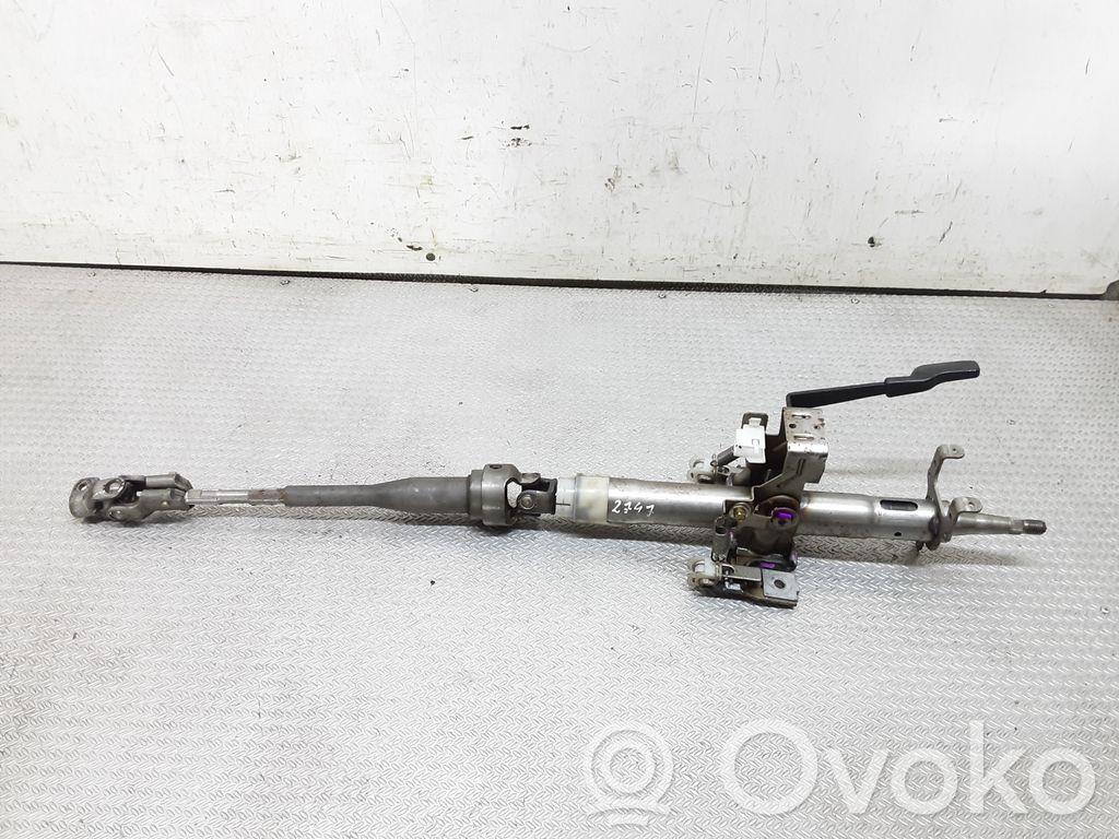 Steering wheel axle
