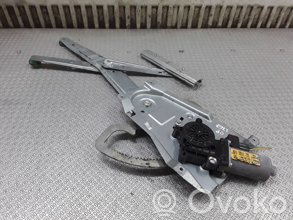 Front door window regulator with motor   5184825
