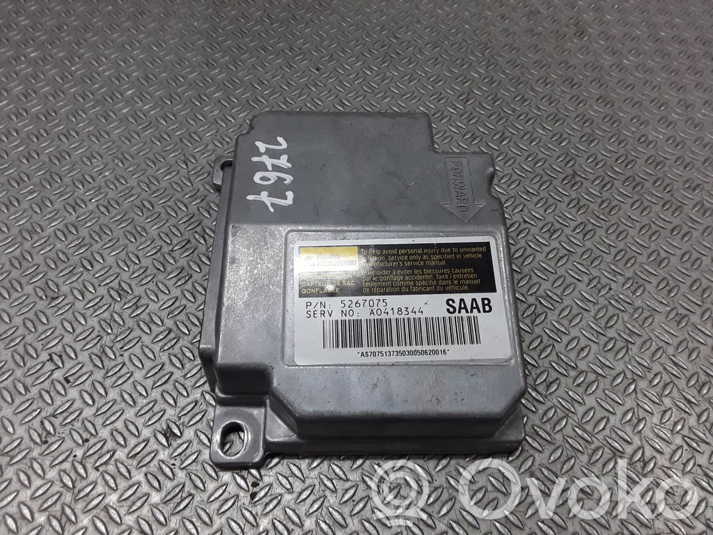 Saab 9-5 Airbag control unit/module 