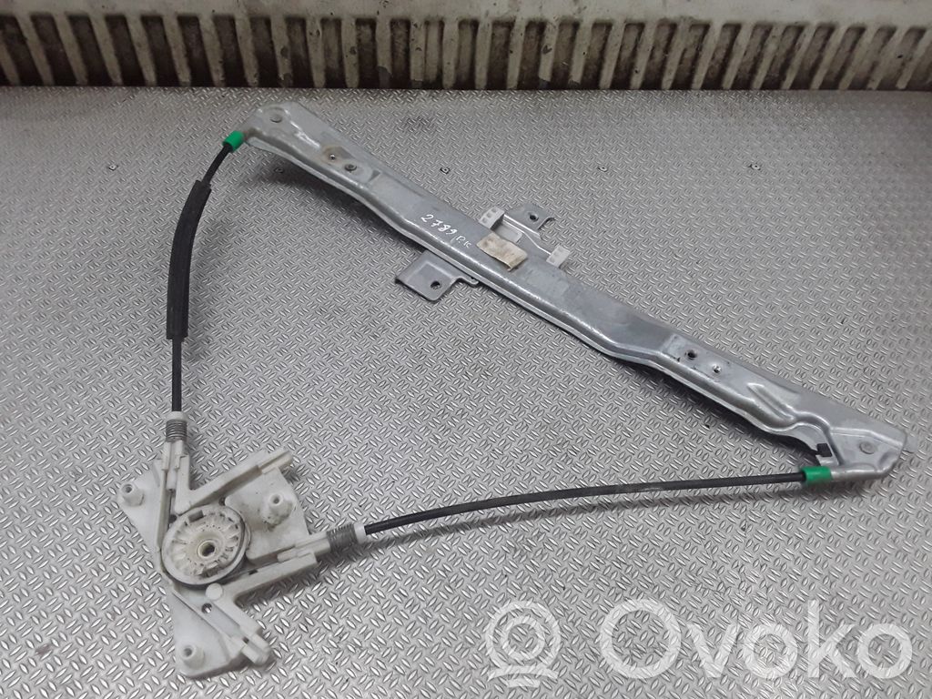 Peugeot 407 Meccanismo di sollevamento del finestrino anteriore senza motorino 