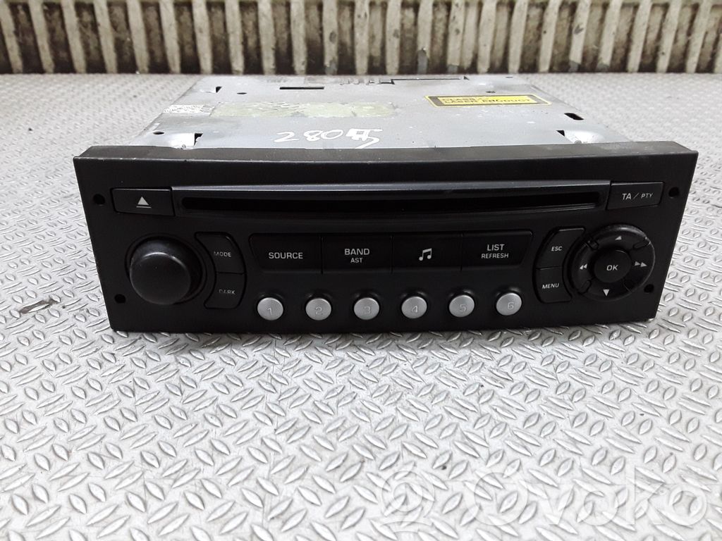 Citroen C4 I Panel / Radioodtwarzacz CD/DVD/GPS 