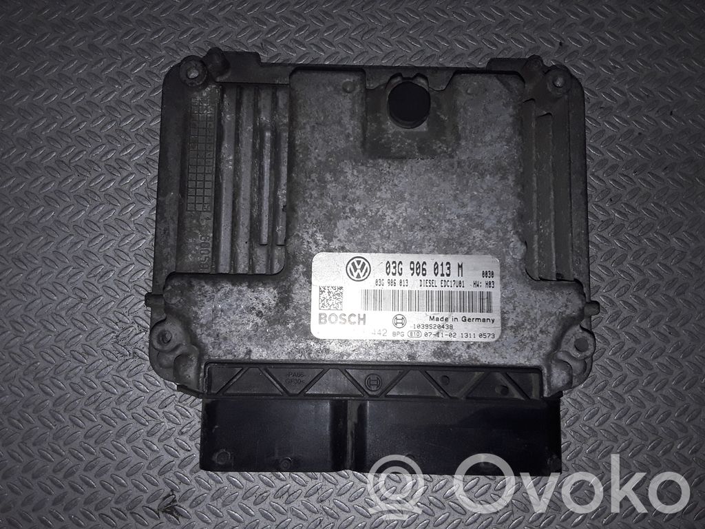Skoda Fabia Mk2 (5J) Engine control unit/module 