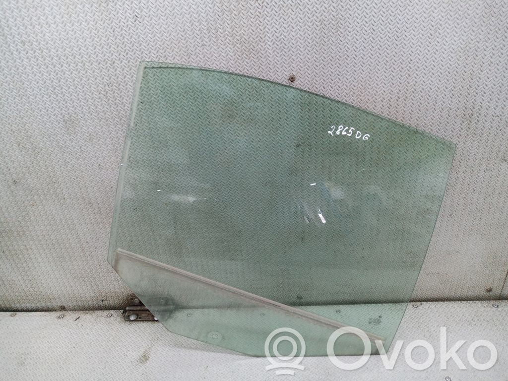Rear door window glass