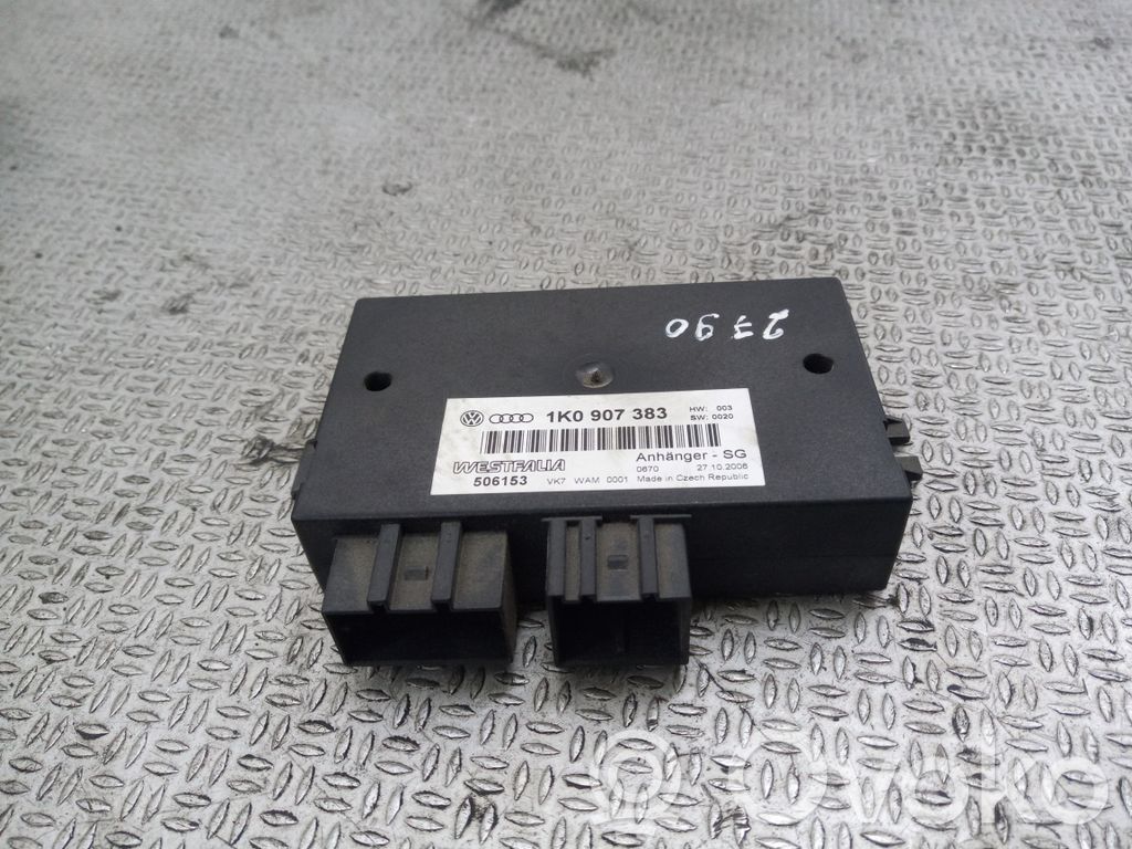 Unidad de control/módulo de la barra de remolque   1K0907383