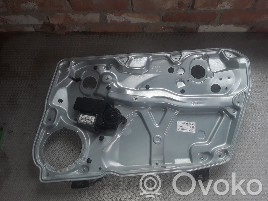 Mécanisme de lève-vitre avec moteur   3B4837756D,3B4837752LB