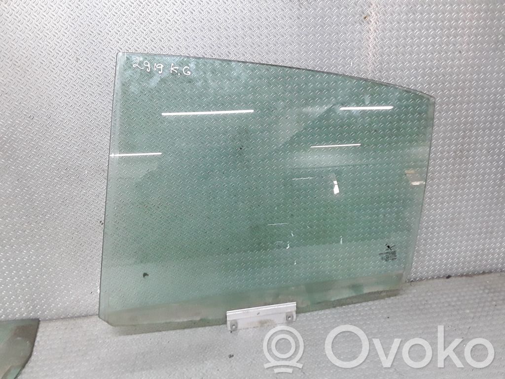 Rear door window glass