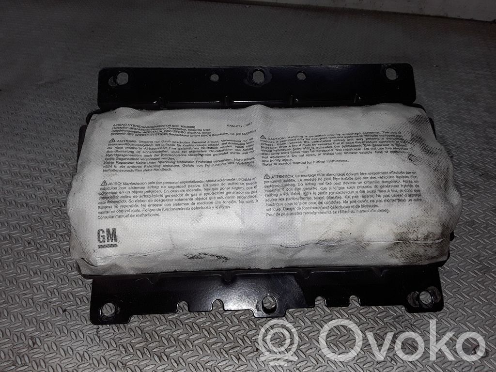 Saab 9-5 Pasažiera drošības spilvens 
