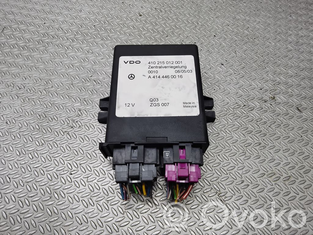 Mercedes-Benz Vaneo W414 Unitate/modul de comandă închidere centralizată 