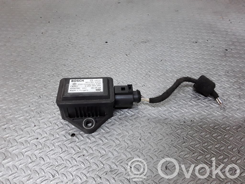 ESP Drehratensensor Querbeschleunigungssensor   8E0907637A
