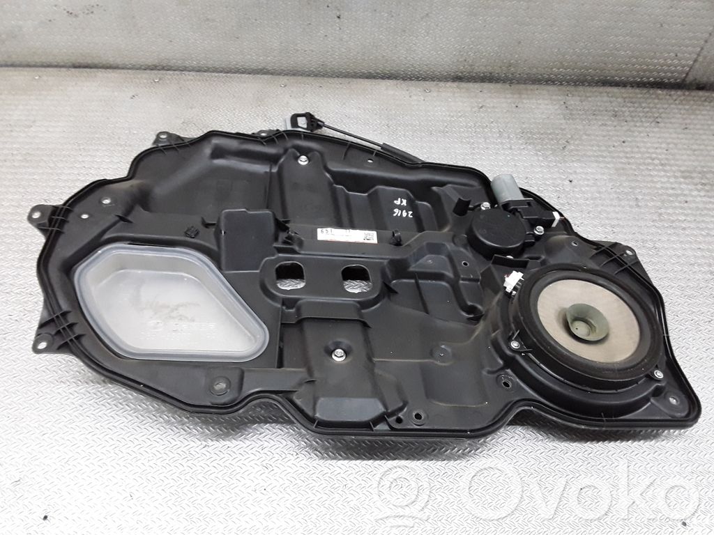 Mazda 2 Front door window regulator with motor 
