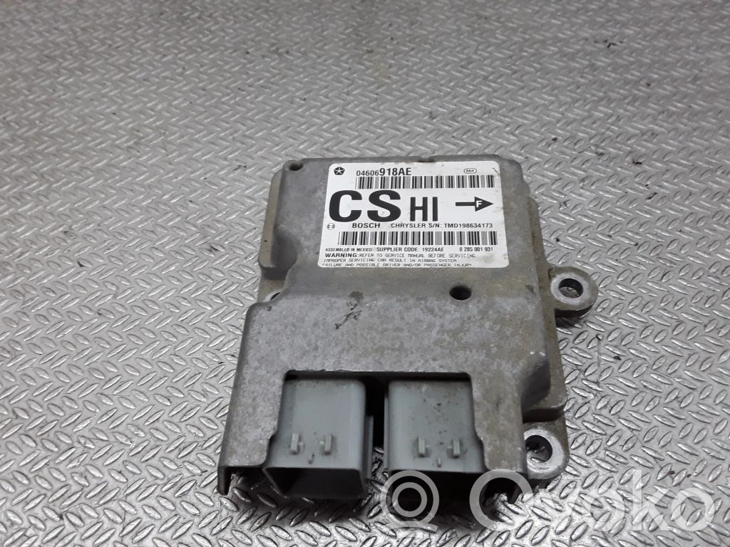 Chrysler Pacifica Unidad de control/módulo del Airbag 