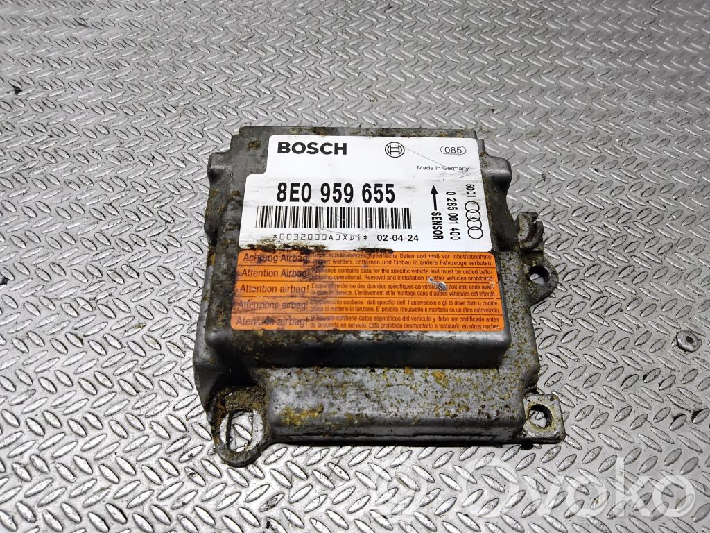 Turvatyynyn ohjainlaite/moduuli   8E0959655,0285001400