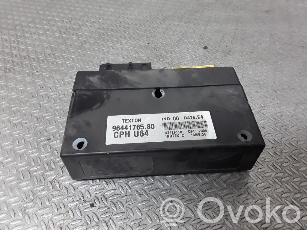 Peugeot Expert Comfort/convenience module 