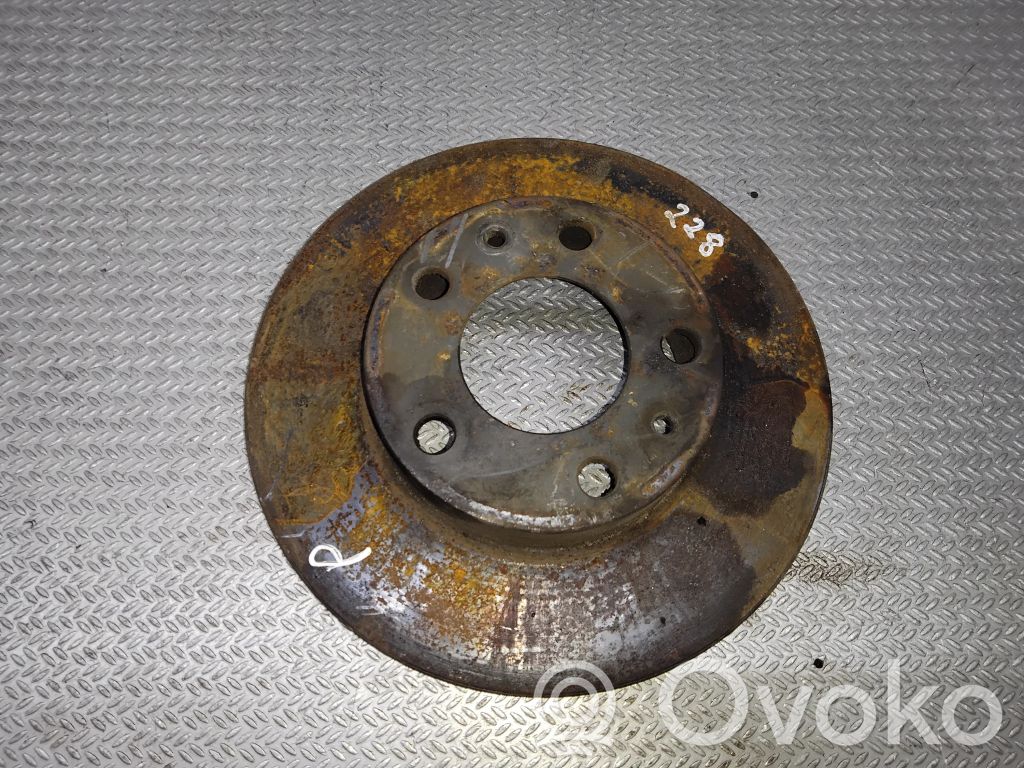Front brake disc