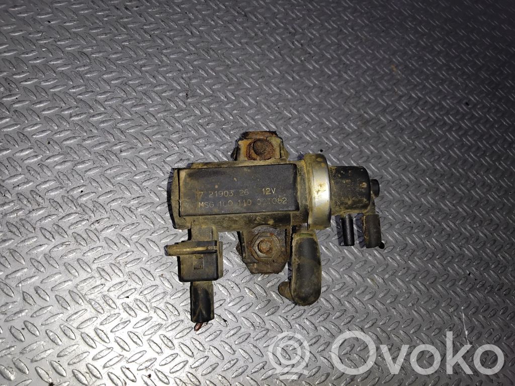 Land Rover Discovery Solenoidinis vožtuvas 
