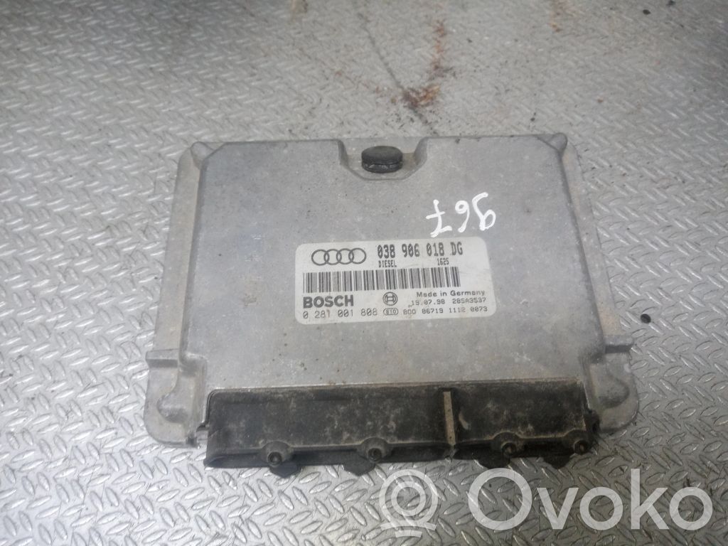 Unitate/modul de control motor   038906018DG,0281001808