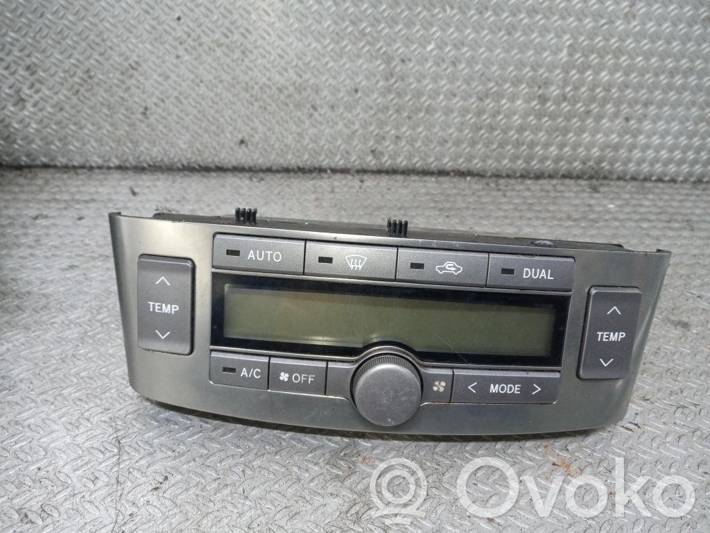 Toyota Avensis T250 Centralina del climatizzatore 