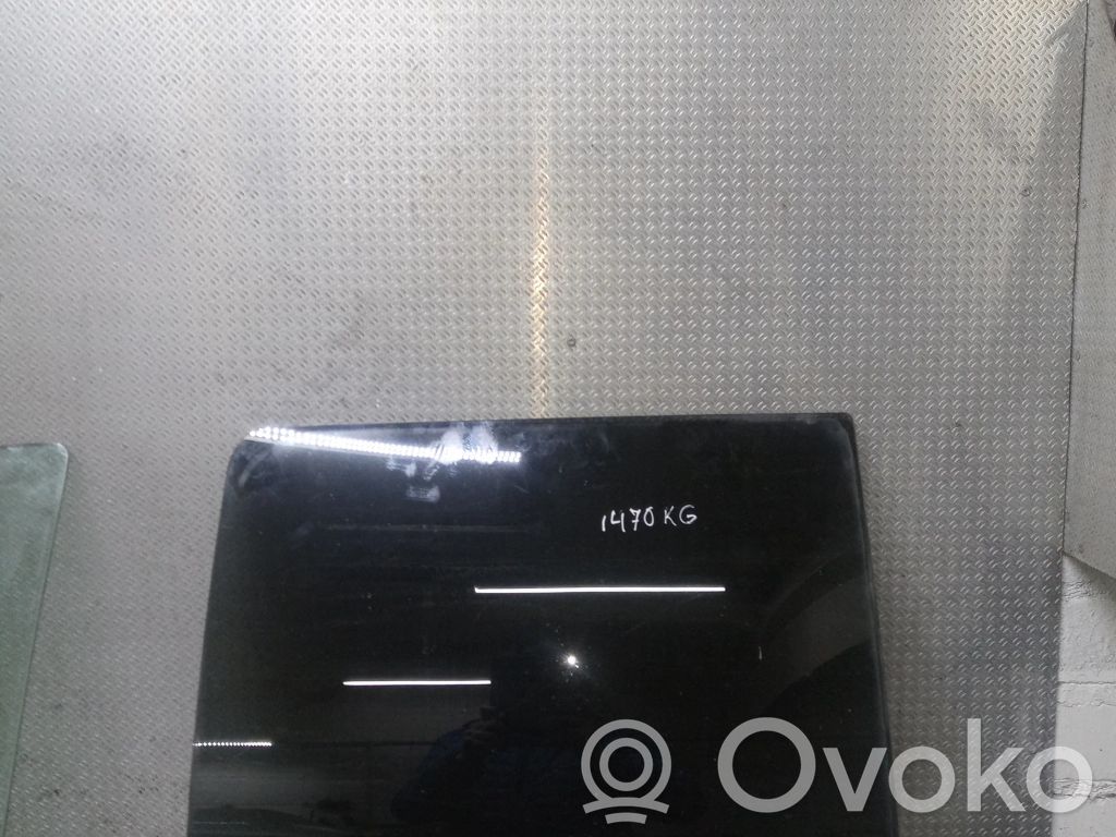 Rear door window glass