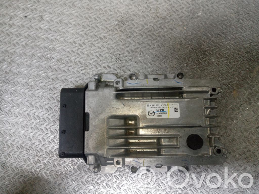 Mazda CX-7 Reducing agents exhaust control unit 