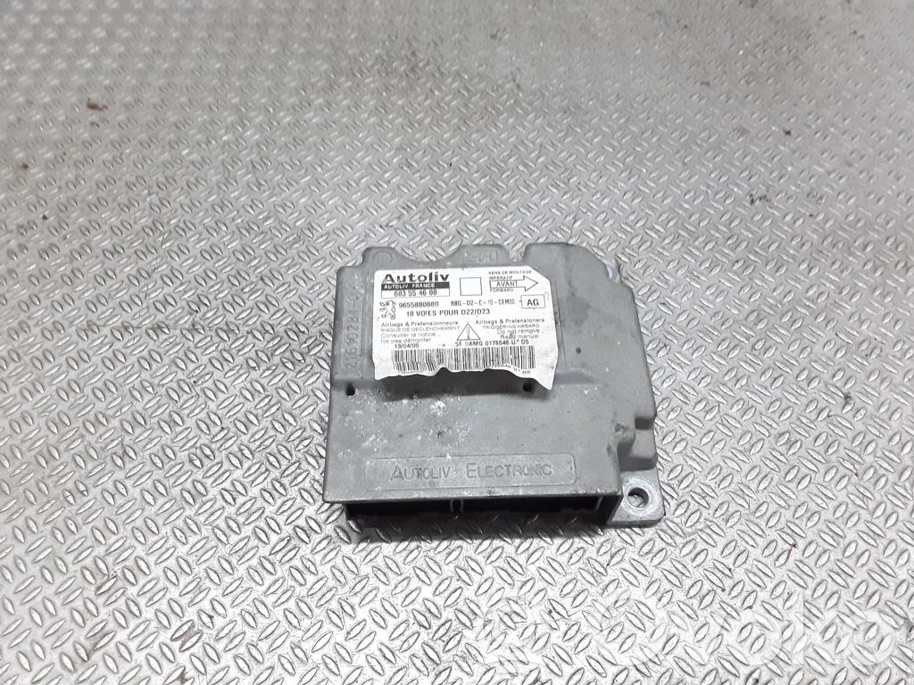 Unidad de control/módulo del Airbag   9655880880