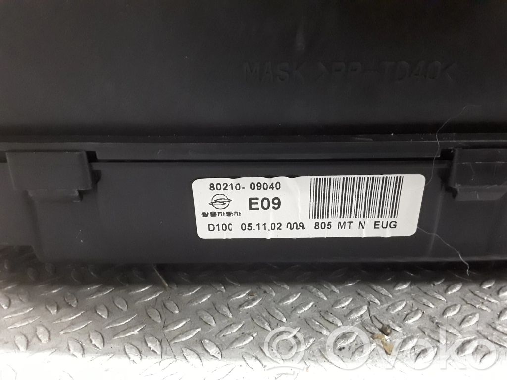 SsangYong Kyron Tachimetro (quadro strumenti) 