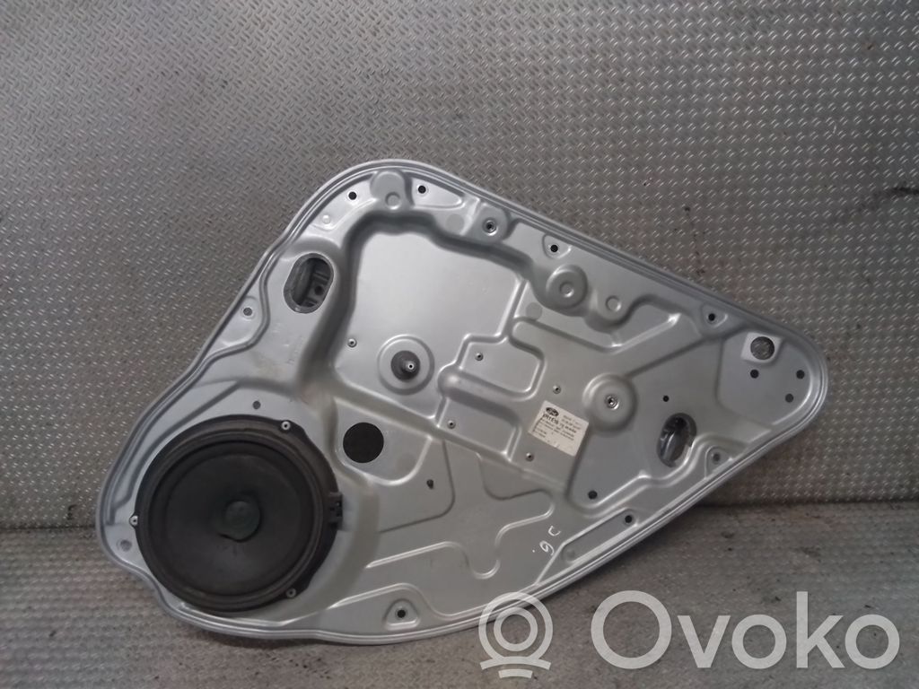 Ford Focus Regulador manual de la ventanilla trasera 
