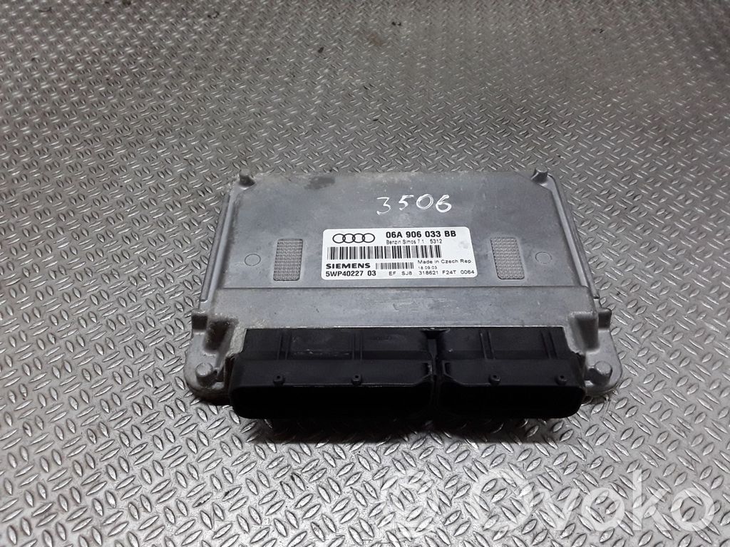 Audi A3 S3 8P Engine control unit/module 