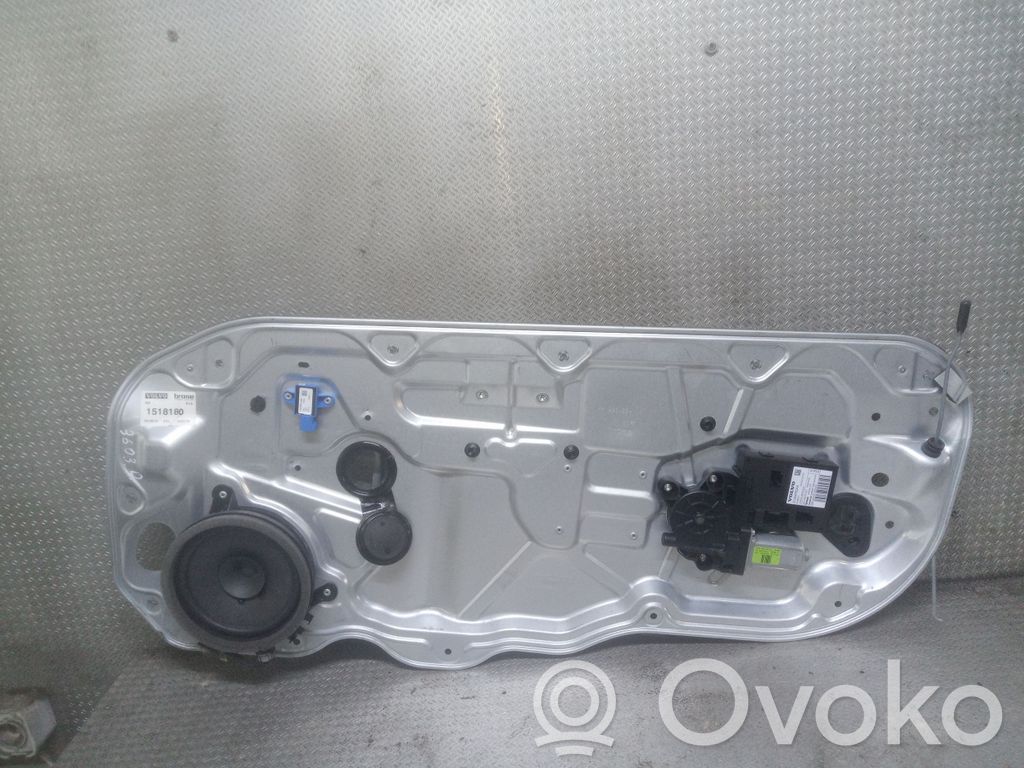Regulador de puerta delantera con motor   31264782AA,998466105
