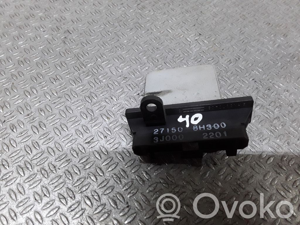 Nissan Almera Tino Rezystor / Opornik dmuchawy nawiewu 