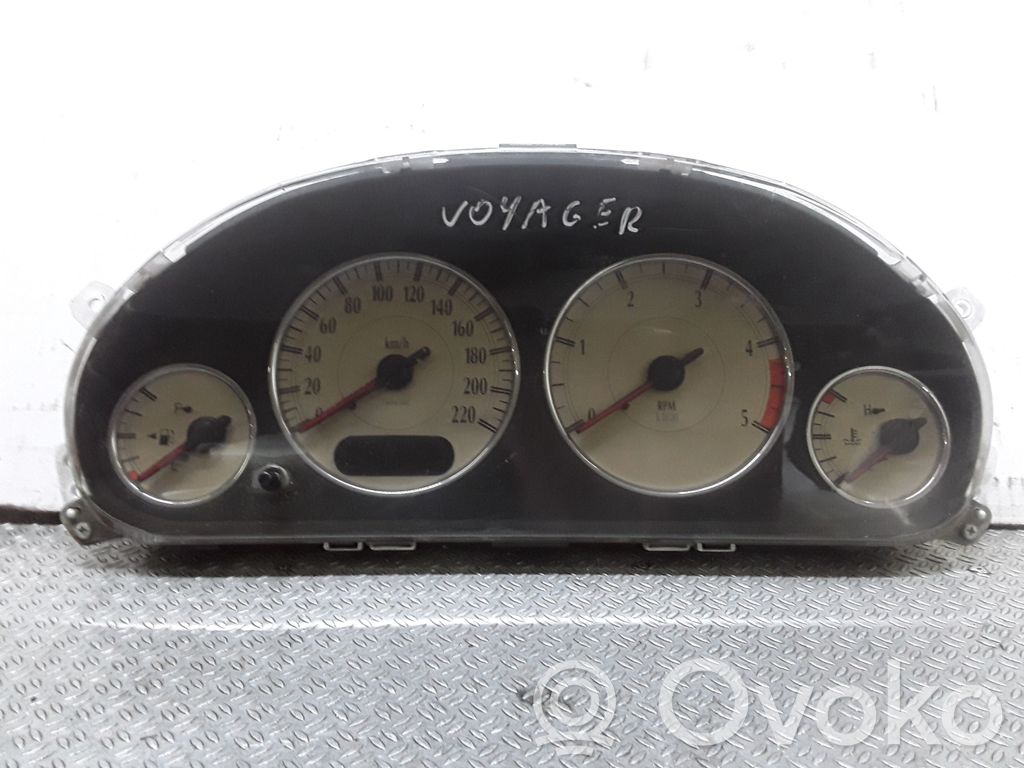 Chrysler Voyager Geschwindigkeitsmesser Cockpit 