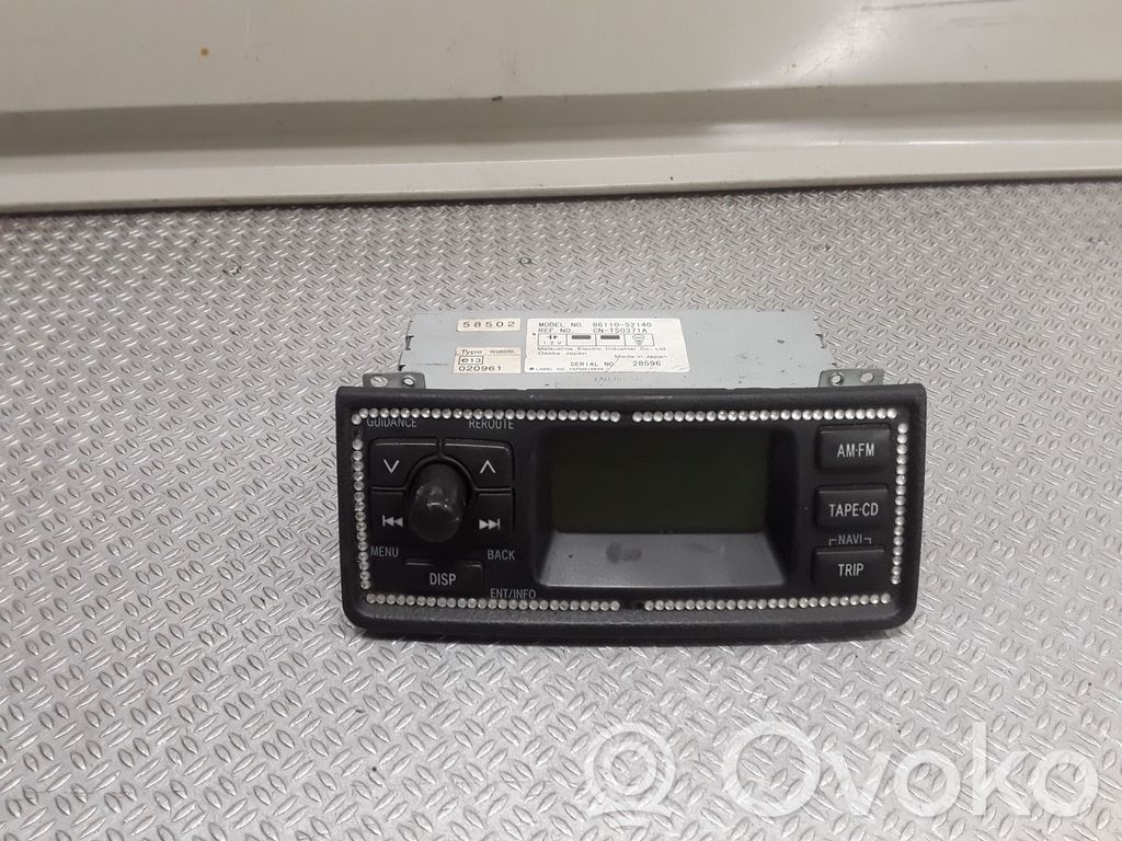 Panel / Radioodtwarzacz CD/DVD/GPS   FA031625B,FA011767A
