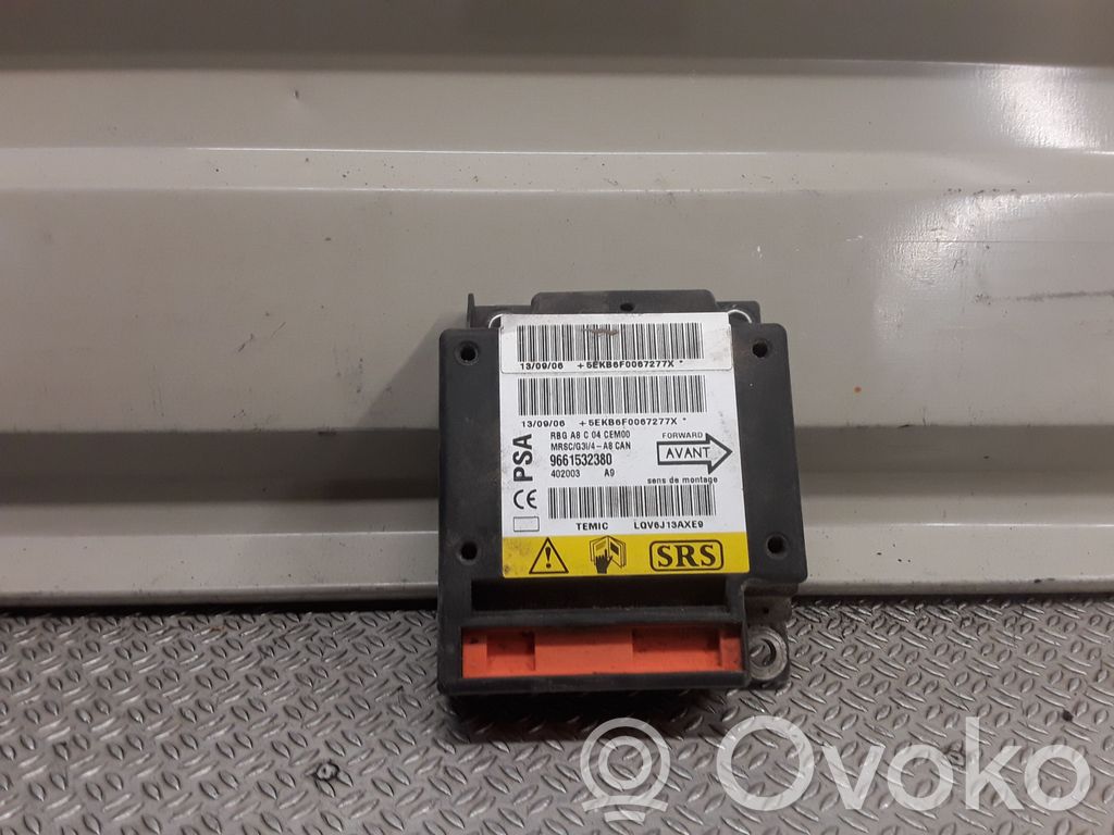 Airbag control unit/module   9661532380