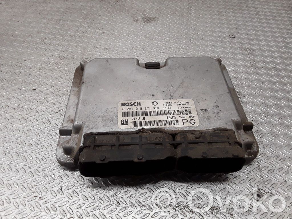 Moottorin ohjainlaite/moduuli   24417196,0281010271