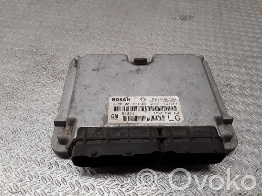 Unidad de control/módulo del motor   90569348,0281001634