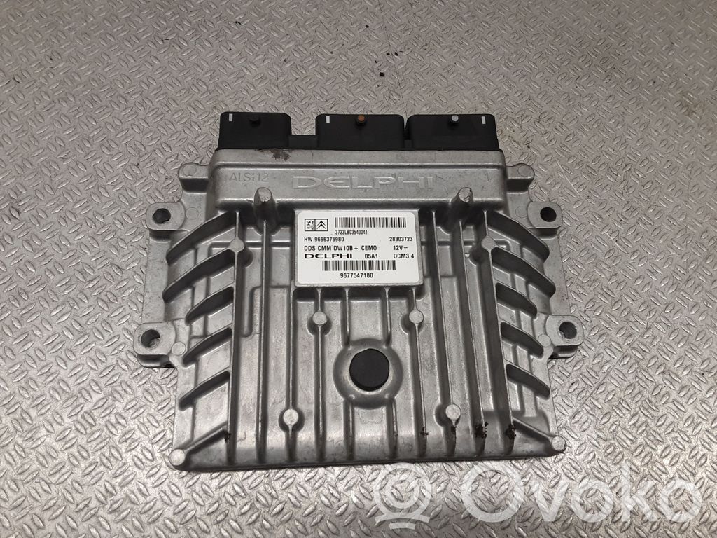 Engine control unit/module   9666375980,9677547180