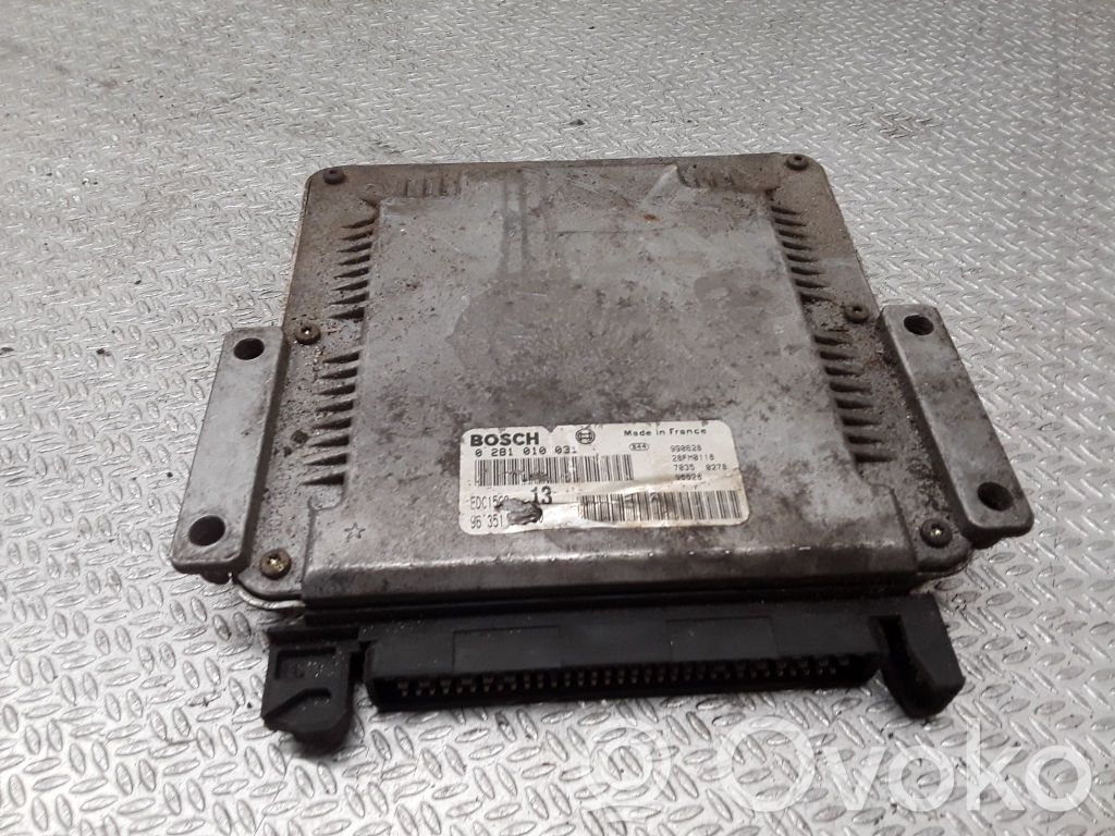 Citroen Xsara Engine control unit/module 
