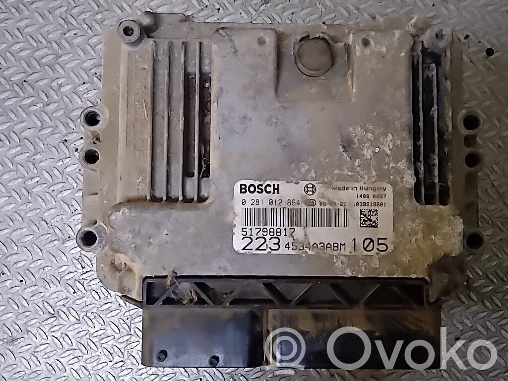 Fiat Doblo Engine control unit/module 