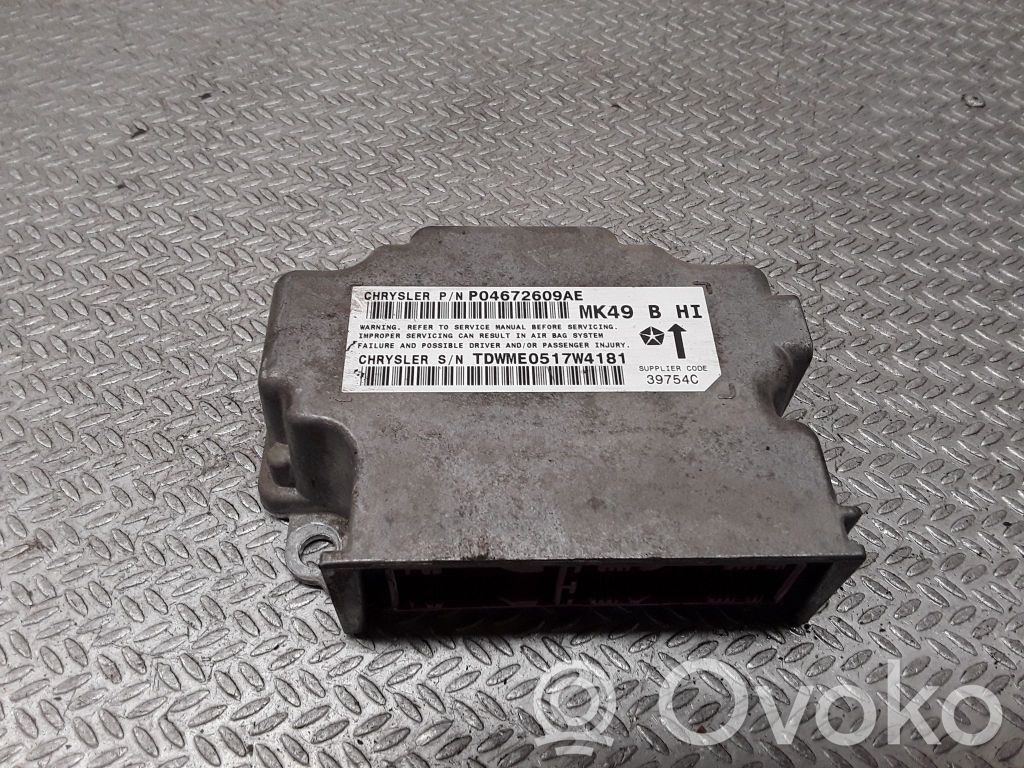 Jeep Compass Airbag control unit/module 