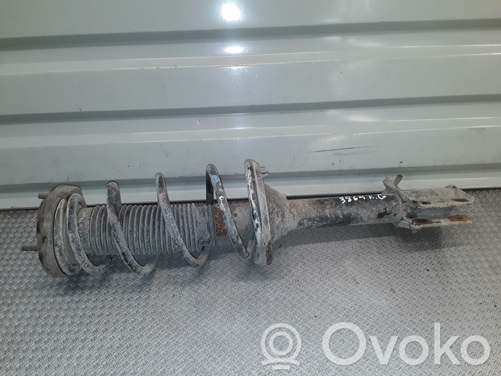 Rear shock absorber with coil spring