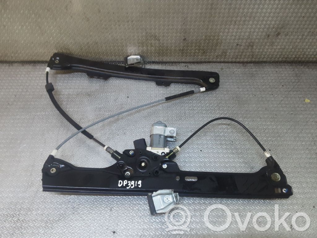 Front door window regulator with motor   7075668E