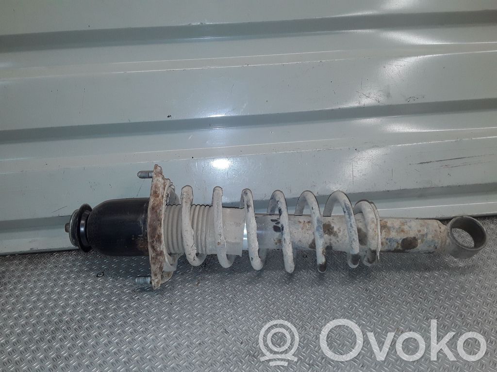 Rear shock absorber with coil spring